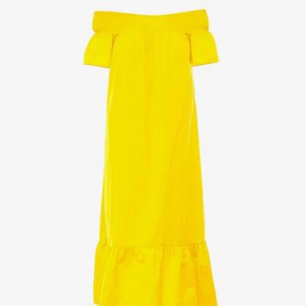 Tory Burch Off Shoulder Dress Midi